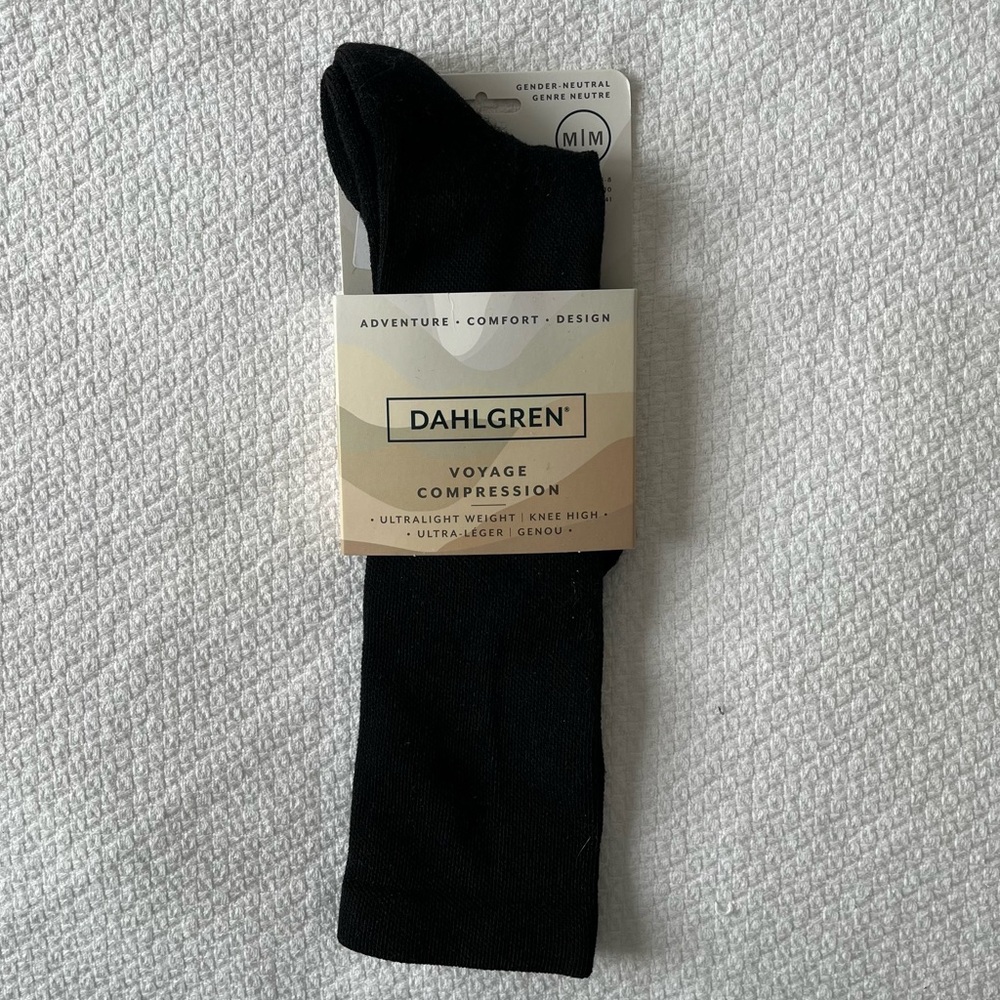 Merino Alpaca Ultralight Knee-High Travel Compression Socks - Unisex